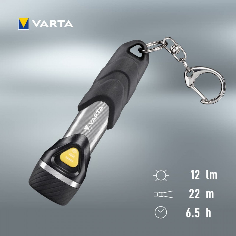 Фонарь-брелок Varta Day Light Key Chain Light 16605 + батарейка ААА Varta в комплекте Фонарь-брелок Varta Day Light Key Chain Light 16605 + батарейка ААА Varta в комплекте