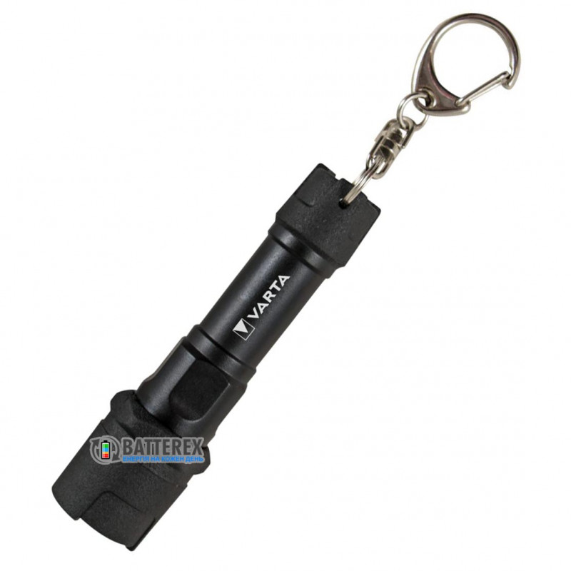 Фонарь-брелок Varta Indestructible LED Key Chain Light 16701 + батарейка AAA Varta в комплекте