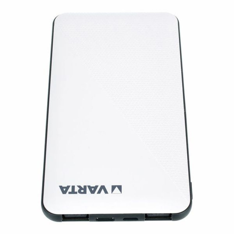 Повербанк VARTA Energy 10000mAh 15W на 2 порта USB 5V 3A Повербанк VARTA Energy 10000mAh 15W на 2 порта USB 5V 3A