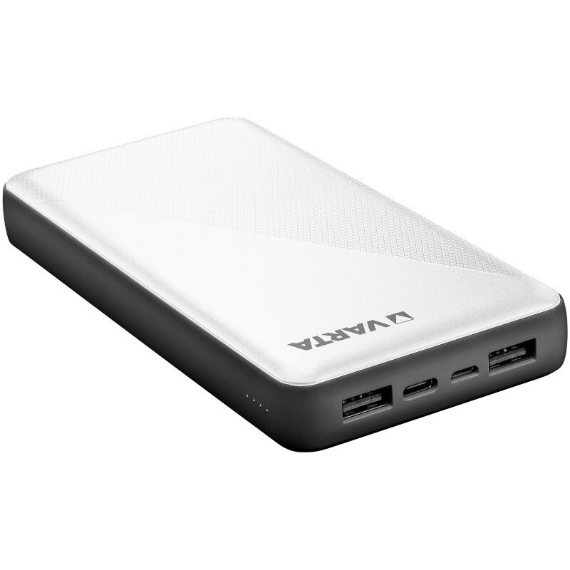 Повербанк VARTA Energy 20000mAh 15W на 2 порта USB 5V 3A