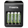 Фирменный комплект зарядное устройство Varta LCD Plug Charger Plus + 4 аккумулятора AA Varta 2100mah