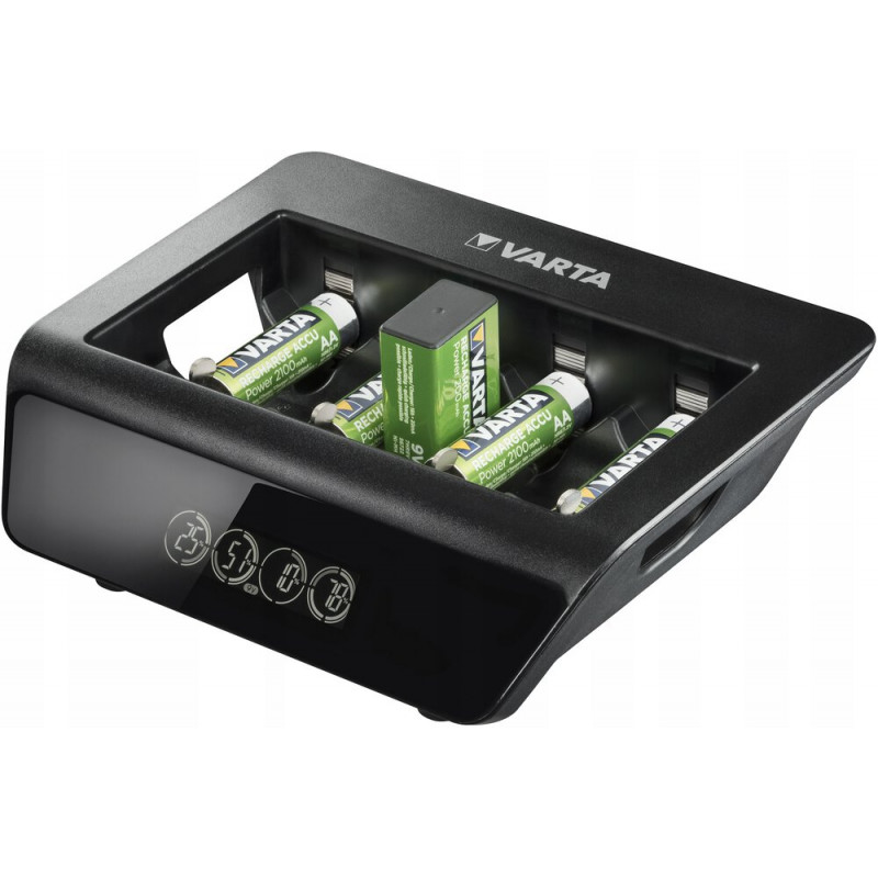 VARTA LCD Universal Charger Plus - зарядное устройство для аккумуляторов AA/AAA/C/D/Крона