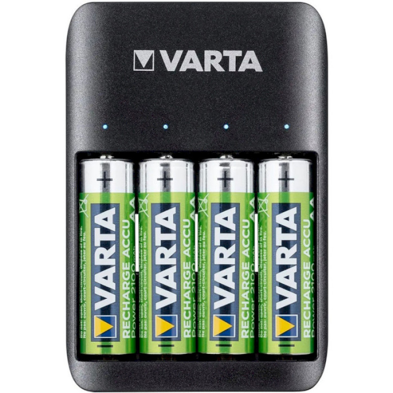 Varta USB Quattro Charger + 4 AA Varta 2100mah - фирменный набор зарядное устрайство + 4 аккумулятора