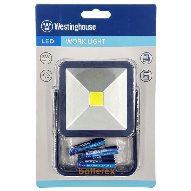 Фонарь Westinghouse WF1530 3W Work Light - рабочий свет (4 ААА, поворотная ручка-подставка, магнитное крепление)