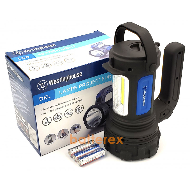 Фонарь Westinghouse WF1531 Search Light + 3 батарейки AAA Westinghouse