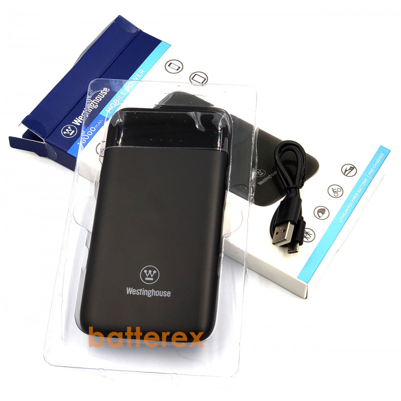 Повербанк Westinghouse WP10-100CB 10000mah (2xUSB, 2.1A, 37Wh)