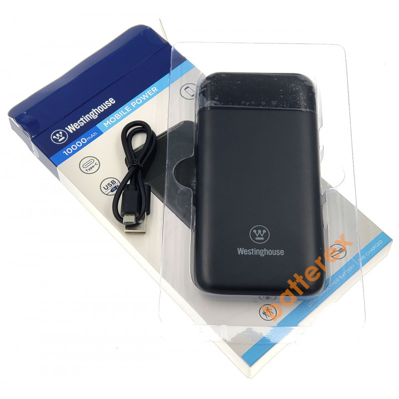 Повербанк Westinghouse WP13-100CB 10000mah быстрый заряд QuickCharge 3.0