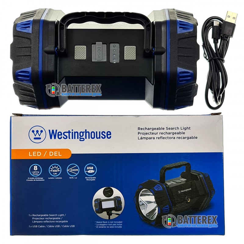 Многофункциональный фонарь - светильник 3-в-1 Westinghouse WF217 с функцией Повербанк