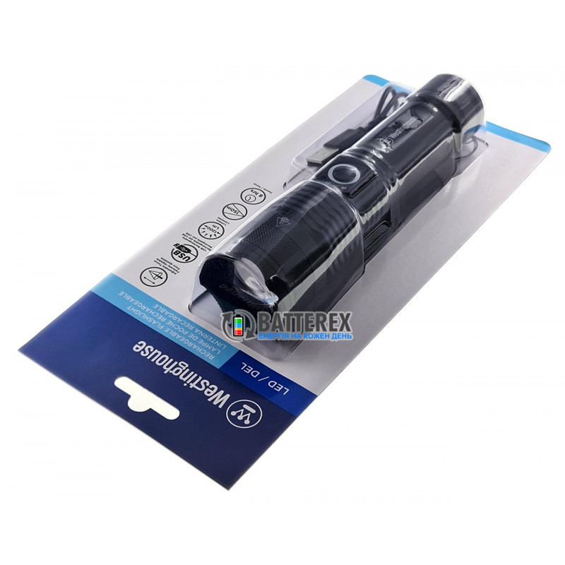 Фонарь ручной Westinghouse WF393-TB + аккумулятор 18650 2000mah в комплекте Фонарь ручной Westinghouse WF393-TB + аккумулятор 18650 2000mah в комплекте