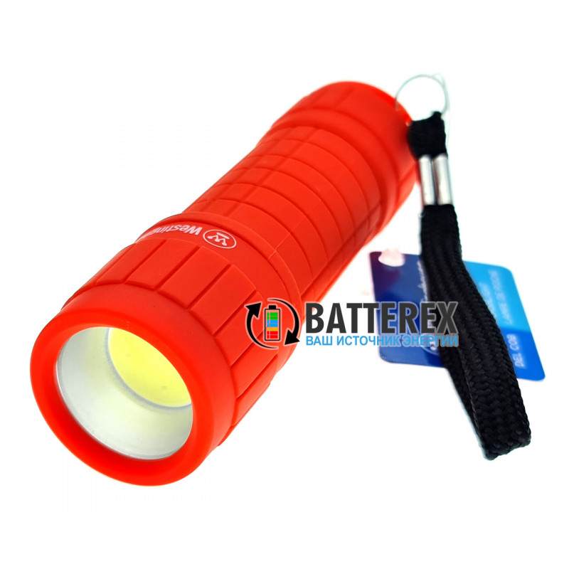 Карманный фонарик Westinghouse WF87 3W COD LED красный + 3 батарейки ААА Карманный фонарик Westinghouse WF87 3W COD LED красный + 3 батарейки ААА