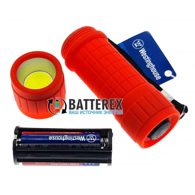 Карманный фонарик Westinghouse WF87 3W COD LED красный + 3 батарейки ААА Карманный фонарик Westinghouse WF87 3W COD LED красный + 3 батарейки ААА
