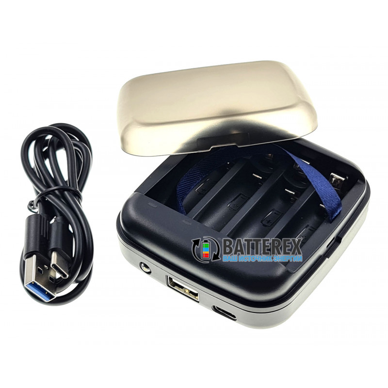 XTAR BC4 зарядное устройство для аккумуляторов Li-ion 1.5V и NiMH 1.2V типоразмеров АА/AAA XTAR BC4 зарядное устройство для аккумуляторов Li-ion 1.5V и NiMH 1.2V типоразмеров АА/AAA