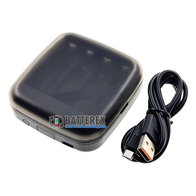 Зарядное устройство XTAR ET4S для аккумуляторов Li-ion 1.5V и NiMH 1.2V размеров АА и AAA Зарядное устройство XTAR ET4S для аккумуляторов Li-ion 1.5V и NiMH 1.2V размеров АА и AAA