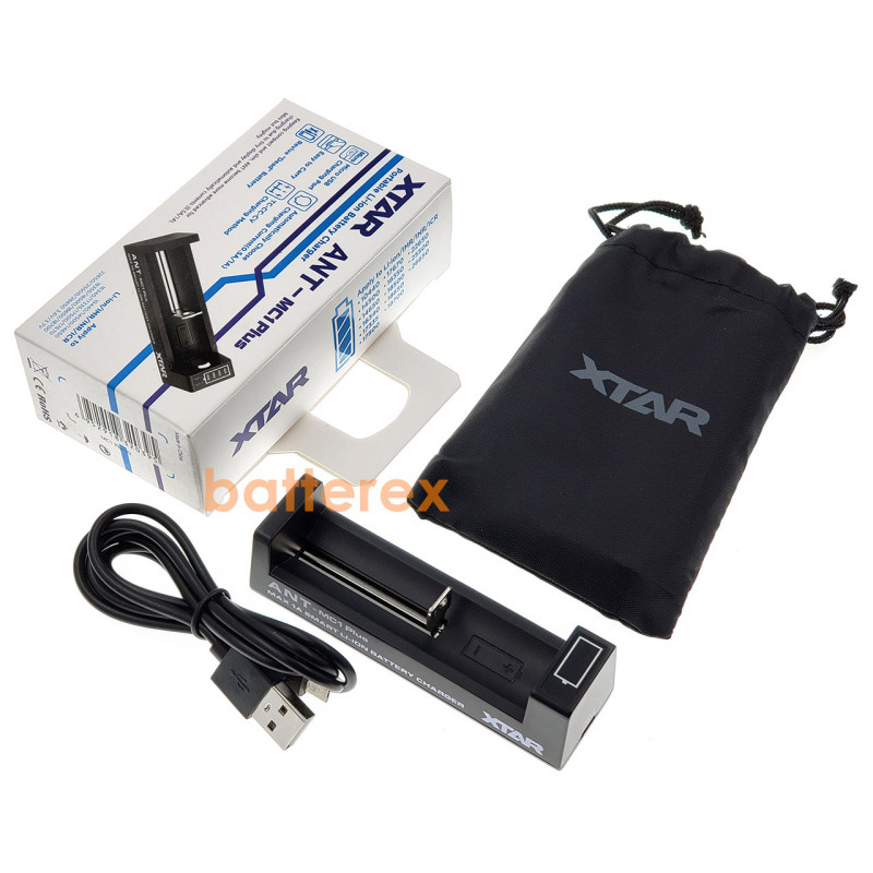 Быстрое зарядное устройство XTAR MC1 ANT Plus для Li-Ion аккумуляторов (1А) Быстрое зарядное устройство XTAR MC1 ANT Plus для Li-Ion аккумуляторов (1А)