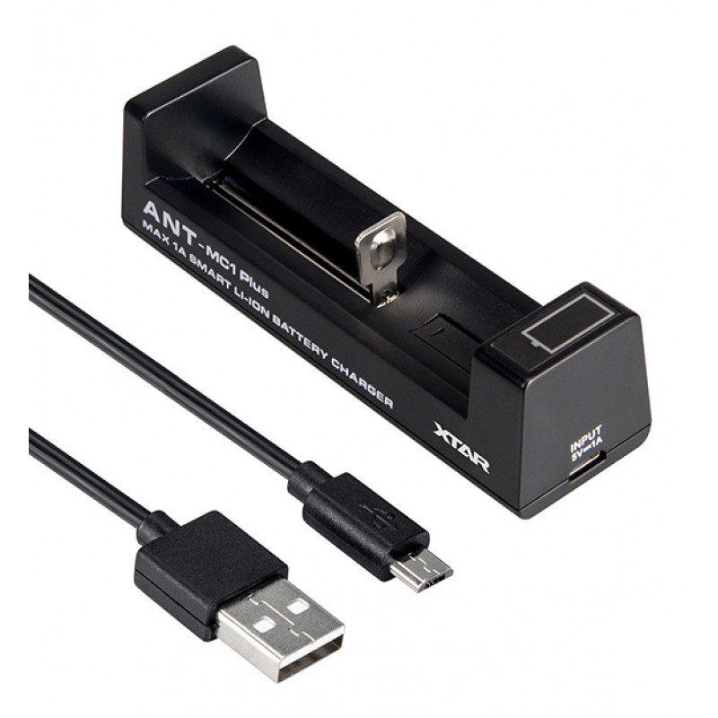 Быстрое зарядное устройство XTAR MC1 ANT Plus для Li-Ion аккумуляторов (1А)
