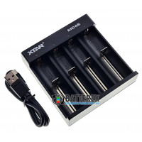 XTAR MC4S - универсальное зарядное устройство на 4 аккумулятора NiMH и Li-Ion с подключением через USB Type-C