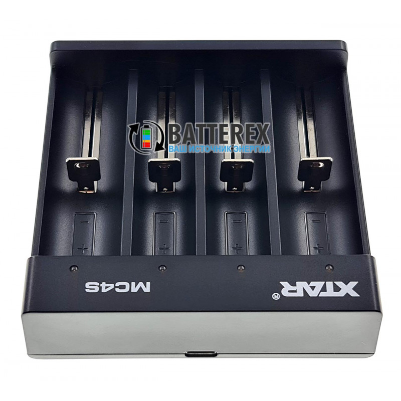 Зарядное устройство XTAR MC4S на 4 аккумулятора NiMH/Li-Ion Зарядное устройство XTAR MC4S на 4 аккумулятора NiMH/Li-Ion