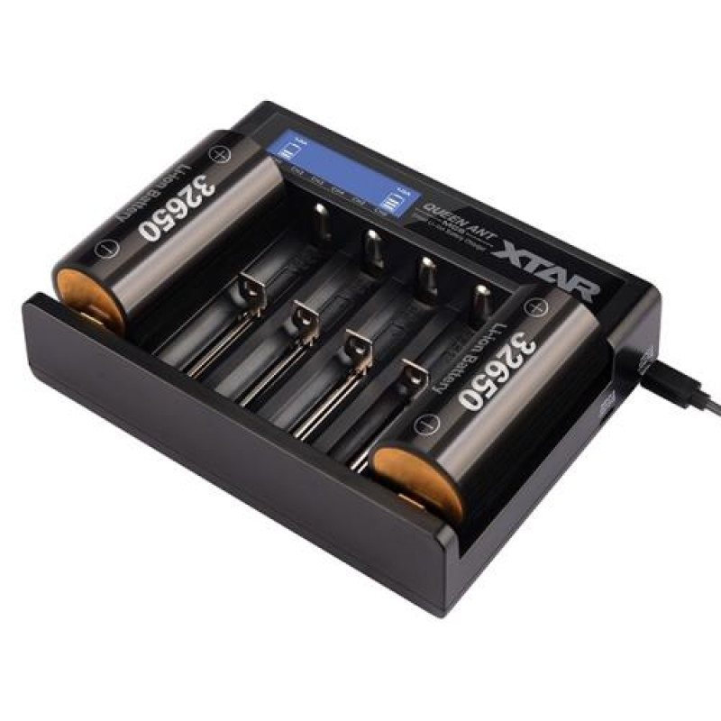 XTAR MC6 QUEEN ANT - 6-канальная зарядка для Li-Ion аккумуляторов 18650, 14500, 16340 и др.