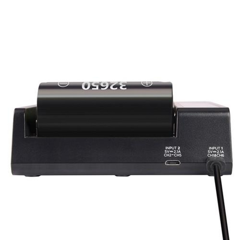 XTAR MC6 QUEEN ANT - 6-канальная зарядка для Li-Ion аккумуляторов 18650, 14500, 16340 и др.
