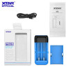 XTAR PB2S Blue - повербанк на 2 аккумулятора 18650/20700/21700 с функцией быстрого заряда QuickCharge XTAR PB2S Blue - повербанк на 2 аккумулятора 18650/20700/21700 с функцией быстрого заряда QuickCharge