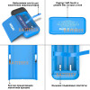 XTAR PB2S Blue - повербанк на 2 аккумулятора 18650/20700/21700 с функцией быстрого заряда QuickCharge XTAR PB2S Blue - повербанк на 2 аккумулятора 18650/20700/21700 с функцией быстрого заряда QuickCharge