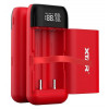 XTAR PB2S Red - зарядка-повербанк на 2 аккумулятора 18650/20700/21700 с функцией быстрого заряда QuickCharge XTAR PB2S Red - зарядка-повербанк на 2 аккумулятора 18650/20700/21700 с функцией быстрого заряда QuickCharge