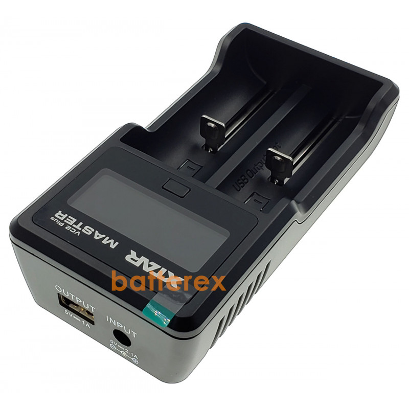  XTAR VC2 Master Plus - универсальная зарядка для Ni-MH/Li-Ion аккумуляторов с функцией PowerBank