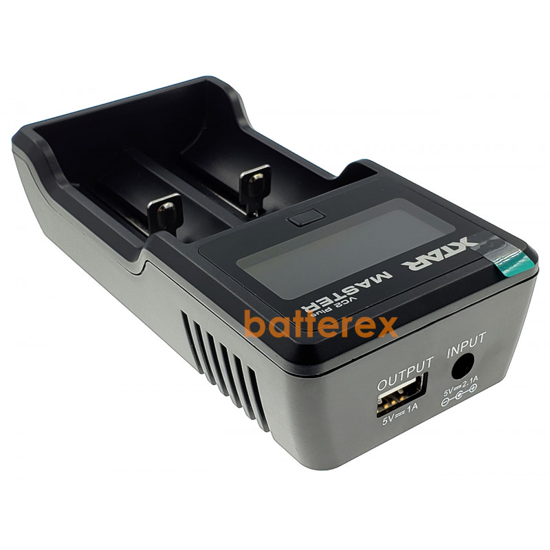  XTAR VC2 Master Plus - универсальная зарядка для Ni-MH/Li-Ion аккумуляторов с функцией PowerBank