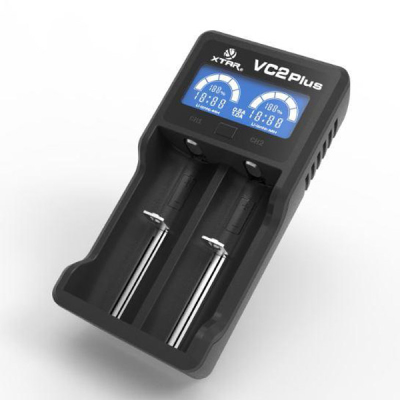  XTAR VC2 Master Plus - универсальная зарядка для Ni-MH/Li-Ion аккумуляторов с функцией PowerBank