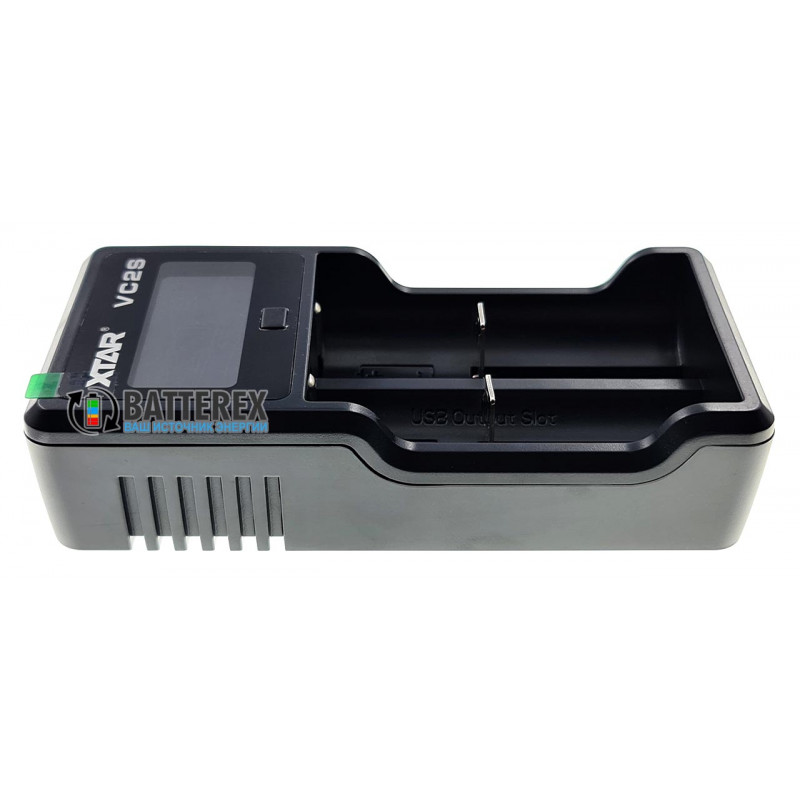 XTAR VC2S - интеллектуальная 2х-канальная зарядка для аккумуляторов Li-Ion и NiMH XTAR VC2S - интеллектуальная 2х-канальная зарядка для аккумуляторов Li-Ion и NiMH