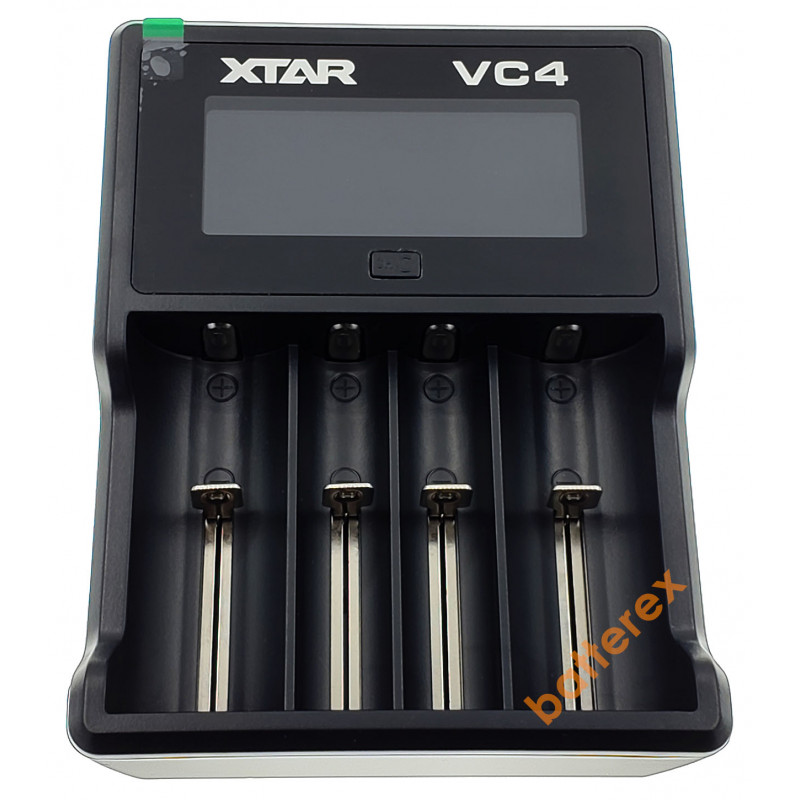 XTAR VC4 - зарядное устройство для Li-Ion и Ni-MH (AA, AAA, C, D) аккумуляторов XTAR VC4 - зарядное устройство для Li-Ion и Ni-MH (AA, AAA, C, D) аккумуляторов