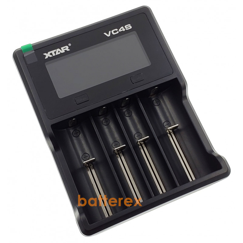 XTAR VC4S - интеллектуальная зарядка с разрядом для аккумуляторов Li-Ion/Ni-MH XTAR VC4S - интеллектуальная зарядка с разрядом для аккумуляторов Li-Ion/Ni-MH