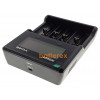 XTAR VC4S - интеллектуальная зарядка с разрядом для аккумуляторов Li-Ion/Ni-MH XTAR VC4S - интеллектуальная зарядка с разрядом для аккумуляторов Li-Ion/Ni-MH