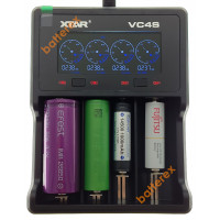 XTAR VC4S - зарядное устройство для аккумуляторов Li-Ion/NiMH с функциями теста ёмкости и хранения - Оригинал - гарантия 12 месяцев